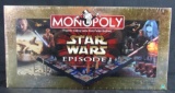 Star Wars Episode 1 Monopoly 3-D Collector Edition Game Sealed