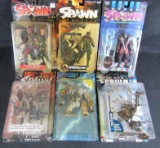 Lot (6) McFarlane Toys Assorted Spawn Action Figures