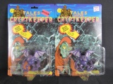 (2) Vintage 1993 ACE Tales from the Cryptkeeper THE GARGOYLE Figures MOC