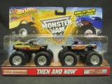 Hot Wheels Monster Jam 2-Pack King Krunch Then & Now