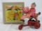 Antique Occupied Japan Tin & Celluloid Wind-Up 