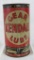 Antique Kendall Gear Lube Oil Can w/ Automobile Graphics/ early!