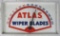 Vintage Atlas Wiper Blades Metal Advertising Thermometer 8x14