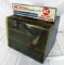 Antique AC Hot Tip Spark Plugs Metal Service Station cabinet.