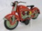 Antique Nomura Japan Tin Friction Harley Davidson Motorcycle