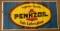 Vintage Pennzoil Safe Lubrication 6 ft. Service Station Paper Banner