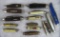 Lot (15) Vintage Pocket Knives- USA Made- Ulster, Camillus , etc