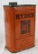 Antique Ryder Valve and Upper Cylinder Lubricating Oil Quart Metal Can