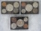 1954 P, S, & D US 90% Silver Mint Uncirculated Coin Sets