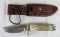 Outstanding Randall #23 Fixed Blade Knife Gamemaster/ Stag Handle with Scabbard