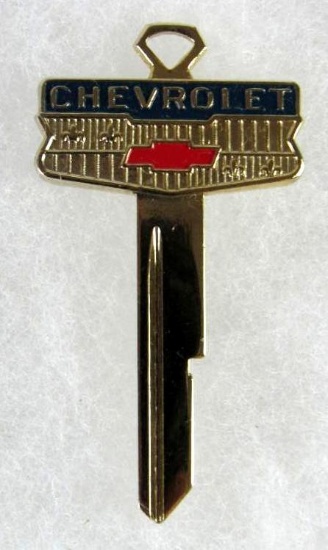 NOS Vintage Chevrolet Automobile Key (Un-Cut)