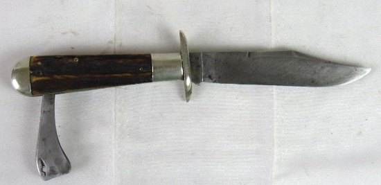 Antique Marbles Gladstone, Mich Safety Knife w/ 4" Blade