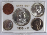 1956 P US 90% Silver Mint Uncirculated Coin Set