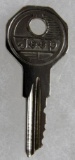 Antique Signed Jeep Automobile Key
