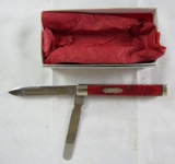 Case XX Tested #52085 Physicians Knife Red