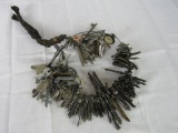 Huge lot Antique Keys as shown