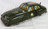 Antique Marx Litho'd Steel Wind-Up US Army Staff Car 11