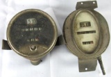 (2) Vintage Automobile Speedometers AC Sparkplug- Flint, Michigan