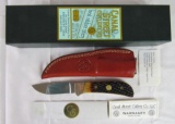 Excellent Canal Street Cutlery (Ellenville, NY) Fixed Blade Knife in Sheath/ Orig. Box