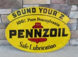 Vintage 1965 Dated Pennzoil Motor Oil 