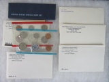 Lot (6) 1966 - 1974 US Mint UNC Coin Sets
