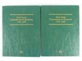 2- Complete 1999 - 2008 State Commemmorative US Quarters Set