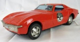 Vintage 1960's Taiyo Japan Tin Friction Chevy Corvette 10