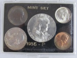 1955 P US 90% Silver Mint Uncirculated Coin Set