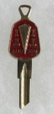NOS Vintage Hudson Automobile Key (Un-Cut)