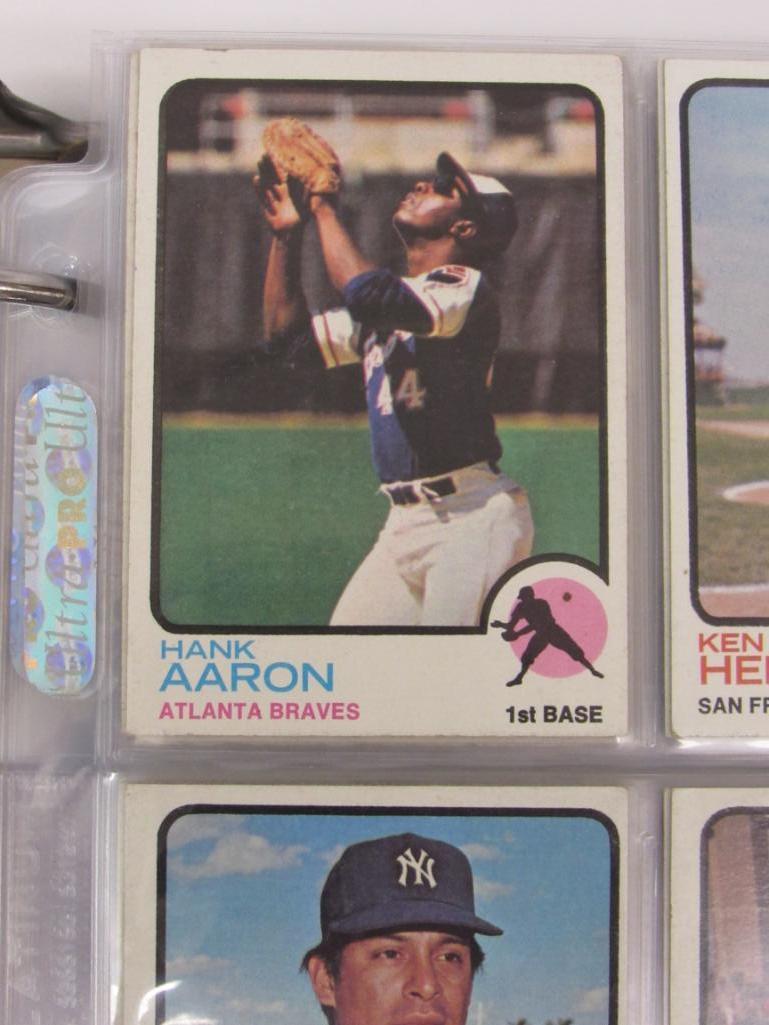 At Auction: 1970 Topps #500 Hank Aaron Atlanta Braves Baseball Card