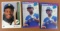 1989 Upper Deck & Donruss Ken Griffey Jr. RC Rookie Card Lot (3)