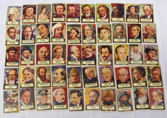 1952 Topps Look N See Lot (50) Different