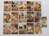 Lot (16) Diff. 1953 Bowman Color Baseball