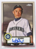 2021 Topps Chrome ICHIRO Auto/ Signed Card- Pack Pulled-Rare!
