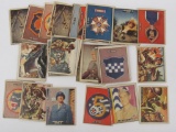 Lot (36) Asst. 1950 Topps Freedom's War Trading Cards