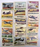 Lot (78) 1952 Topps Wings Airplane Cards