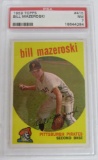 1959 Topps #415 Bill Mazeroski Pirates PSA 7 NM