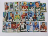 Lot (39) 1954 Bowman Football Cards with Hall of Famers