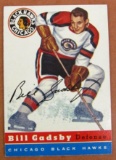 1954-55 Topps Hockey #20 Bill Gadsby Black Hawks HOF