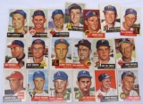 Lot (19) Diff. 1953 Topps Baseball