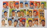 Lot (22) 1954 Topps Baseball Cards