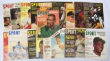 Lot (16) 1960's SPORT Magazine- Great Covers! Bill Russell, Mickey Mantle, Willie Mays++