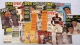 Lot (16) 1960's SPORT Magazine- Great Covers! Jim Brown, Mantle, Mays, Berra++