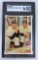 1957 Topps #407 Yankees Power Hitters Mickey Mantle/ Berra SGC 6.5 Sharp!
