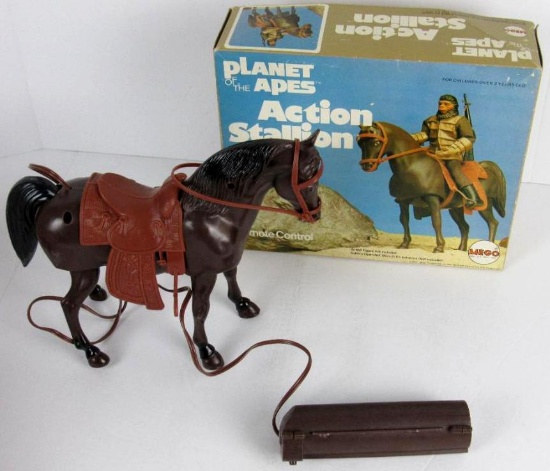 Vintage 1974 Mego Planet of the Apes - ACTION STALLION- Battery Op MIB