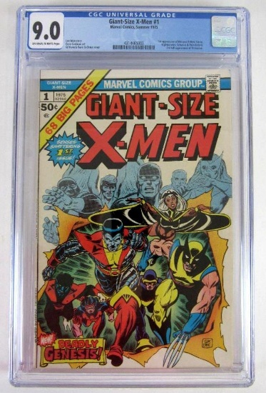 Giant Size X-Men #1 (1975) MEGA Key 1st New Team/ 1st Storm/ 2nd Wolverine CGC 9.0