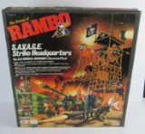 Rare Vintage 1985 Coleco RAMBO Savage Strike Headquarters Playset SEALED MIB