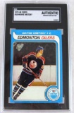 1979-80 Topps #18 Wayne Gretzky RC Rookie Card SGC Authentic