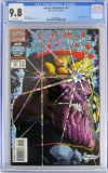 Secret Defenders #12 (1994) Iconic Thanos/ Prismatic Foil Cover CGC 9.8