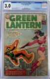 Green Lantern #16 (1962) Key 1st Appearance Star Sapphire CGC 3.0